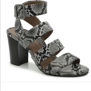 Vionic snakeskin high heel
